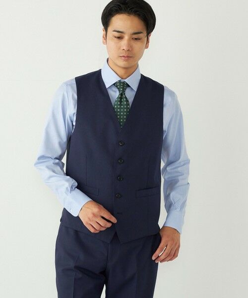 SHIPS / シップス ダウンジャケット・ベスト | SHIPS Colors:〈洗濯機可能〉T/W スーツ ベスト(セットアップ対応可能) | 詳細18