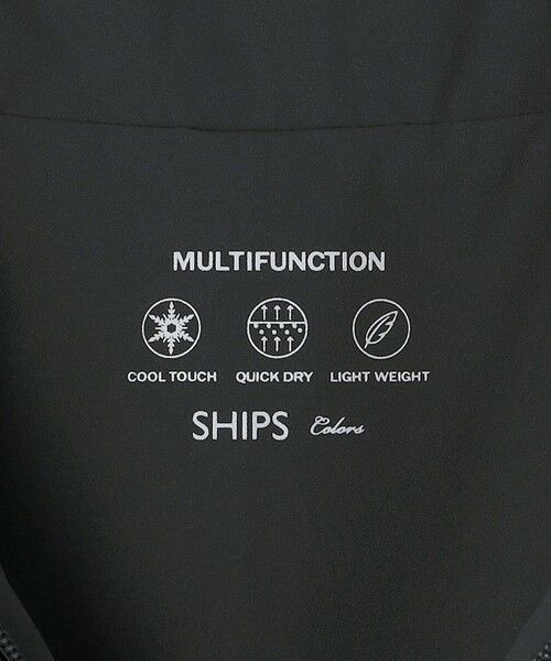 SHIPS / シップス ダウンジャケット・ベスト | SHIPS Colors:〈接触冷感・吸水速乾・洗濯機可能〉スタンド ベスト | 詳細9