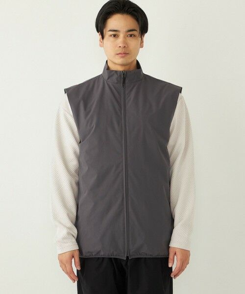 SHIPS / シップス ダウンジャケット・ベスト | SHIPS Colors:〈接触冷感・吸水速乾・洗濯機可能〉スタンド ベスト | 詳細11