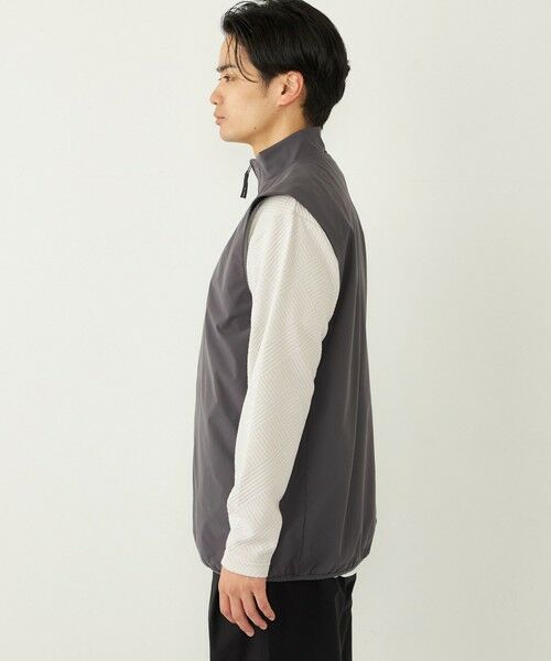 SHIPS / シップス ダウンジャケット・ベスト | SHIPS Colors:〈接触冷感・吸水速乾・洗濯機可能〉スタンド ベスト | 詳細12