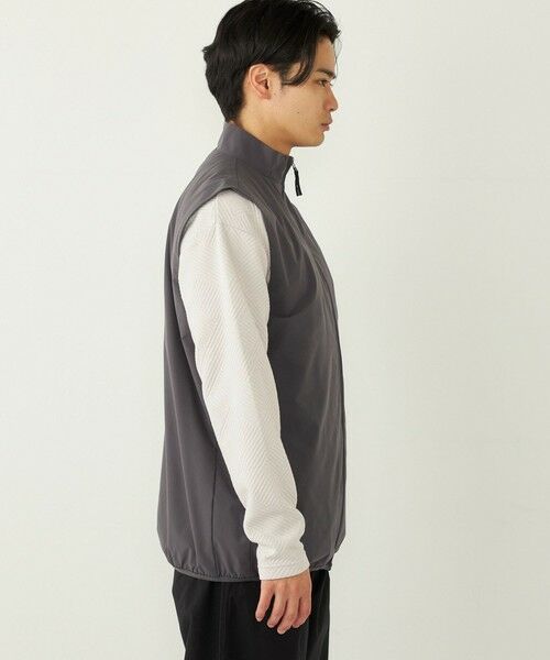 SHIPS / シップス ダウンジャケット・ベスト | SHIPS Colors:〈接触冷感・吸水速乾・洗濯機可能〉スタンド ベスト | 詳細14