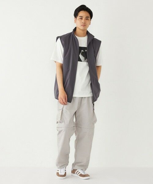 SHIPS / シップス ダウンジャケット・ベスト | SHIPS Colors:〈接触冷感・吸水速乾・洗濯機可能〉スタンド ベスト | 詳細15