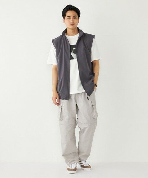 SHIPS / シップス ダウンジャケット・ベスト | SHIPS Colors:〈接触冷感・吸水速乾・洗濯機可能〉スタンド ベスト | 詳細20