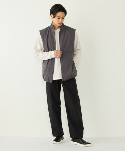 SHIPS / シップス ダウンジャケット・ベスト | SHIPS Colors:〈接触冷感・吸水速乾・洗濯機可能〉スタンド ベスト | 詳細24