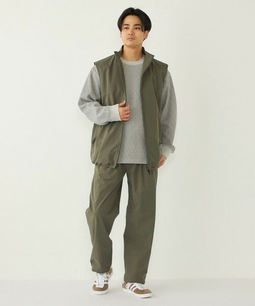 SHIPS / シップス ダウンジャケット・ベスト | SHIPS Colors:〈接触冷感・吸水速乾・洗濯機可能〉スタンド ベスト | 詳細28