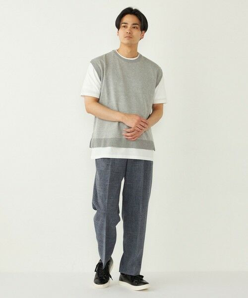 SHIPS / シップス ニット・セーター | SHIPS Colors:〈洗濯機可能〉ベスト Tシャツ アンサンブル◇ | 詳細3