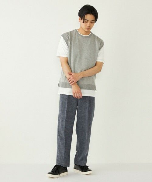 SHIPS / シップス ニット・セーター | SHIPS Colors:〈洗濯機可能〉ベスト Tシャツ アンサンブル◇ | 詳細6