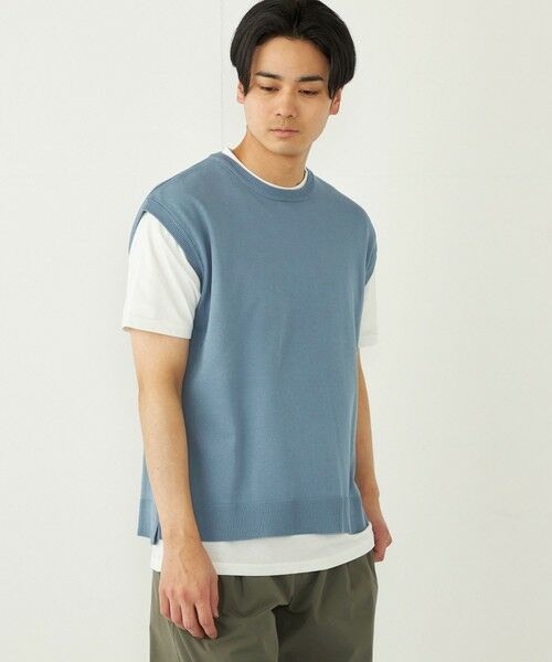 SHIPS / シップス ニット・セーター | SHIPS Colors:〈洗濯機可能〉ベスト Tシャツ アンサンブル◇ | 詳細19