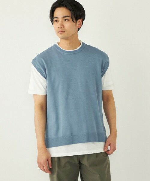 SHIPS / シップス ニット・セーター | SHIPS Colors:〈洗濯機可能〉ベスト Tシャツ アンサンブル◇ | 詳細20