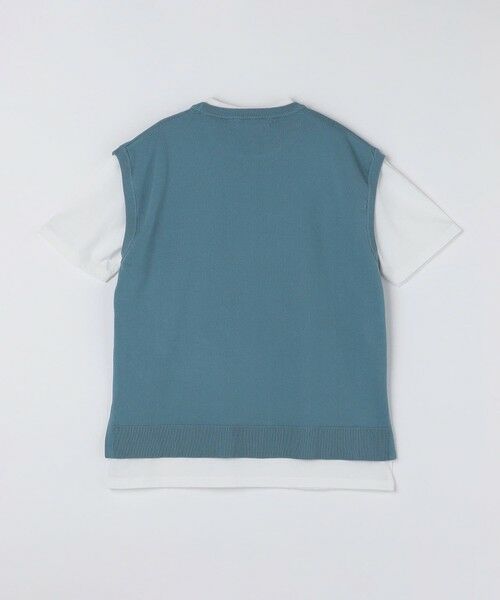 SHIPS / シップス ニット・セーター | SHIPS Colors:〈洗濯機可能〉ベスト Tシャツ アンサンブル◇ | 詳細9
