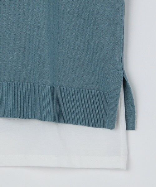 SHIPS / シップス ニット・セーター | SHIPS Colors:〈洗濯機可能〉ベスト Tシャツ アンサンブル◇ | 詳細13
