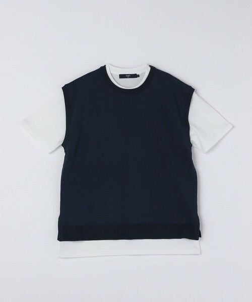 SHIPS / シップス ニット・セーター | SHIPS Colors:〈洗濯機可能〉ベスト Tシャツ アンサンブル◇ | 詳細23