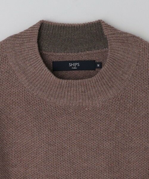 SHIPS / シップス ニット・セーター | SHIPS Colors:〈洗濯機可能〉ラーベン モックネック ニット | 詳細4