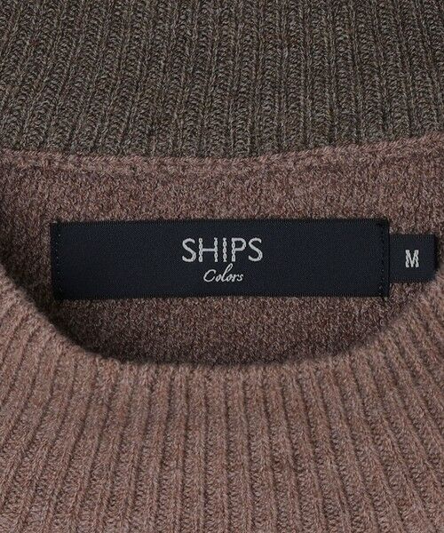 SHIPS / シップス ニット・セーター | SHIPS Colors:〈洗濯機可能〉ラーベン モックネック ニット | 詳細7