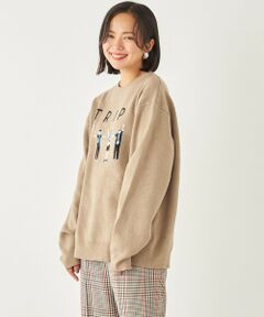 SHIPS / シップス ニット・セーター | SHIPS Colors:〈洗濯機可能〉ソウガラ ジャカード ニット