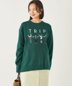 SHIPS / シップス ニット・セーター | SHIPS Colors:〈洗濯機可能〉ソウガラ ジャカード ニット