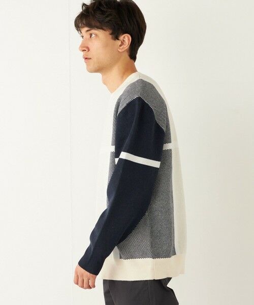 SHIPS / シップス ニット・セーター | SHIPS Colors:〈洗濯機可能〉ソウガラ ジャカード ニット | 詳細6