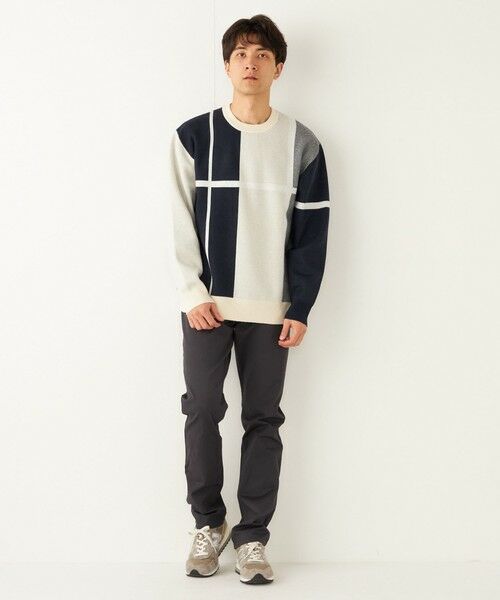 SHIPS / シップス ニット・セーター | SHIPS Colors:〈洗濯機可能〉ソウガラ ジャカード ニット | 詳細7