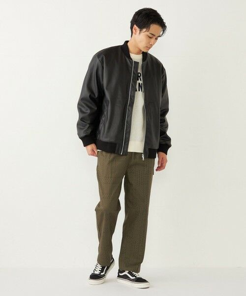 SHIPS / シップス ニット・セーター | SHIPS Colors:〈手洗い可能〉モール ジャカード ロゴ ニット◇ | 詳細13