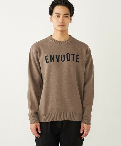 SHIPS / シップス ニット・セーター | SHIPS Colors:〈手洗い可能〉モール ジャカード ロゴ ニット◇ | 詳細20