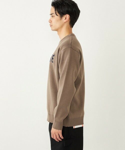 SHIPS / シップス ニット・セーター | SHIPS Colors:〈手洗い可能〉モール ジャカード ロゴ ニット◇ | 詳細21