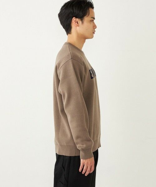 SHIPS / シップス ニット・セーター | SHIPS Colors:〈手洗い可能〉モール ジャカード ロゴ ニット◇ | 詳細23