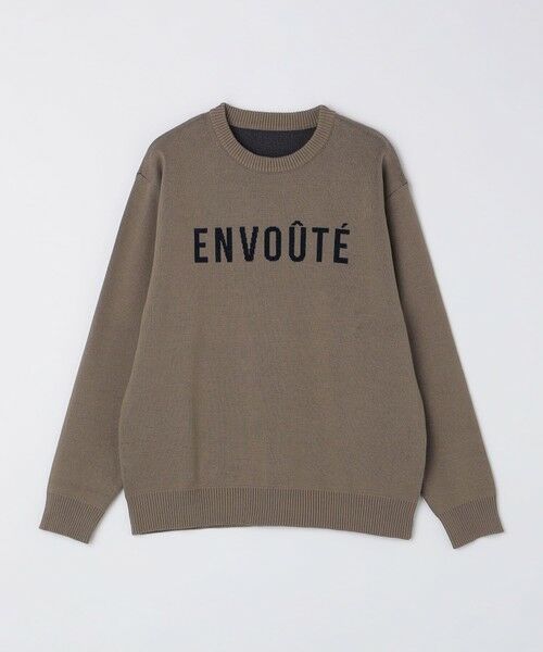 SHIPS / シップス ニット・セーター | SHIPS Colors:〈手洗い可能〉モール ジャカード ロゴ ニット◇ | 詳細14