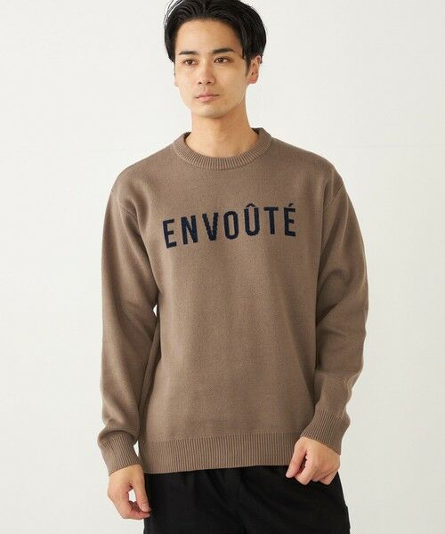 SHIPS / シップス ニット・セーター | SHIPS Colors:〈手洗い可能〉モール ジャカード ロゴ ニット◇ | 詳細25