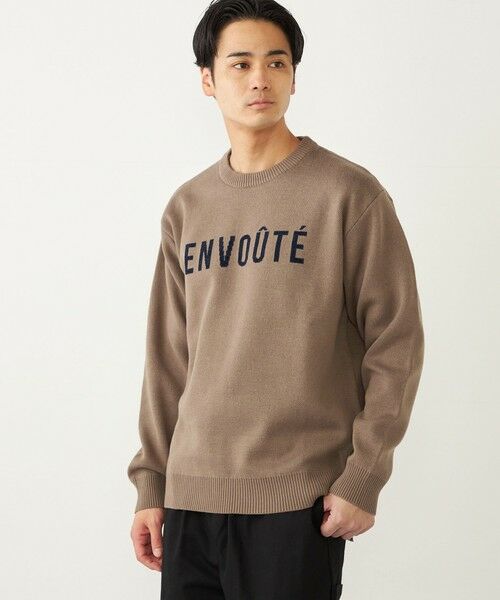 SHIPS / シップス ニット・セーター | SHIPS Colors:〈手洗い可能〉モール ジャカード ロゴ ニット◇ | 詳細26