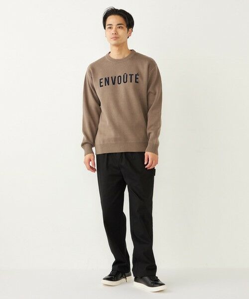 SHIPS / シップス ニット・セーター | SHIPS Colors:〈手洗い可能〉モール ジャカード ロゴ ニット◇ | 詳細27