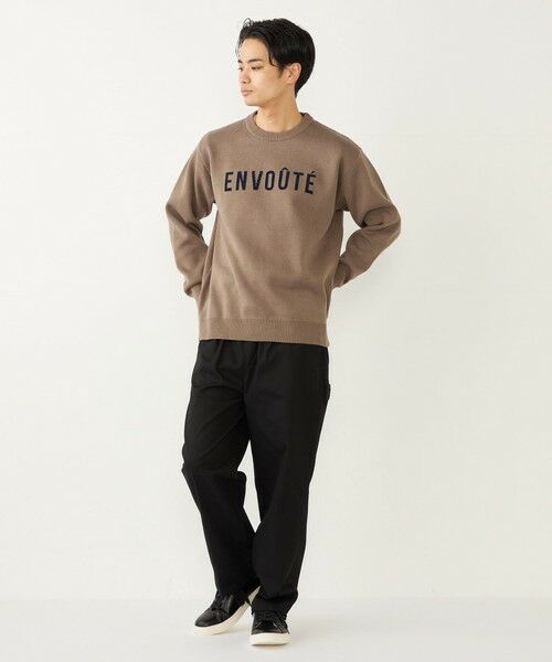 SHIPS / シップス ニット・セーター | SHIPS Colors:〈手洗い可能〉モール ジャカード ロゴ ニット◇ | 詳細28