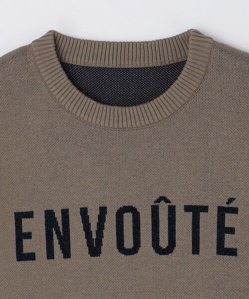 SHIPS / シップス ニット・セーター | SHIPS Colors:〈手洗い可能〉モール ジャカード ロゴ ニット◇ | 詳細16