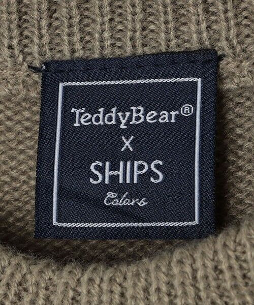 SHIPS / シップス ニット・セーター | SHIPS Colors:〈洗濯機可能〉TeddyBear(R) ワンポイント ニット | 詳細17
