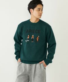 SHIPS / シップス ニット・セーター | SHIPS Colors:〈洗濯機可能〉総柄 ジャカード ニット