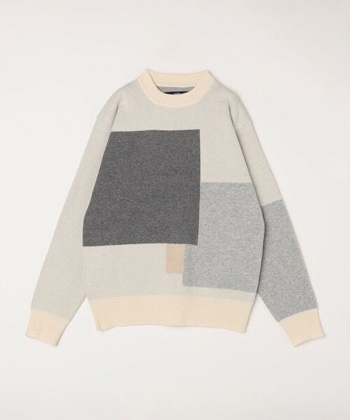 SHIPS / シップス ニット・セーター | SHIPS Colors:〈洗濯機可能〉総柄 ジャカード ニット | 詳細1