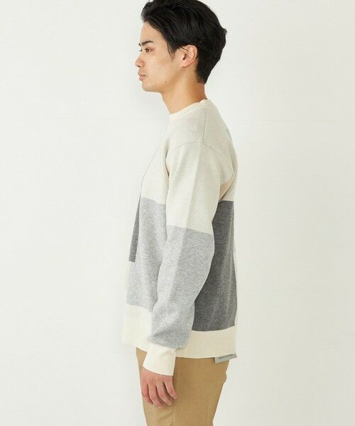 SHIPS / シップス ニット・セーター | SHIPS Colors:〈洗濯機可能〉総柄 ジャカード ニット | 詳細4