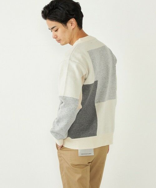 SHIPS / シップス ニット・セーター | SHIPS Colors:〈洗濯機可能〉総柄 ジャカード ニット | 詳細9