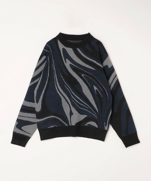 SHIPS / シップス ニット・セーター | SHIPS Colors:〈洗濯機可能〉総柄 ジャカード ニット | 詳細11