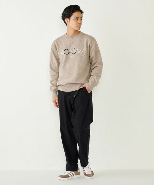 SHIPS / シップス ニット・セーター | SHIPS Colors:〈洗濯機可能〉総柄 ジャカード ニット | 詳細19