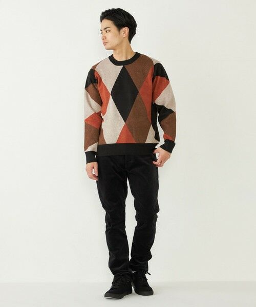 SHIPS / シップス ニット・セーター | SHIPS Colors:〈洗濯機可能〉総柄 ジャカード ニット | 詳細28