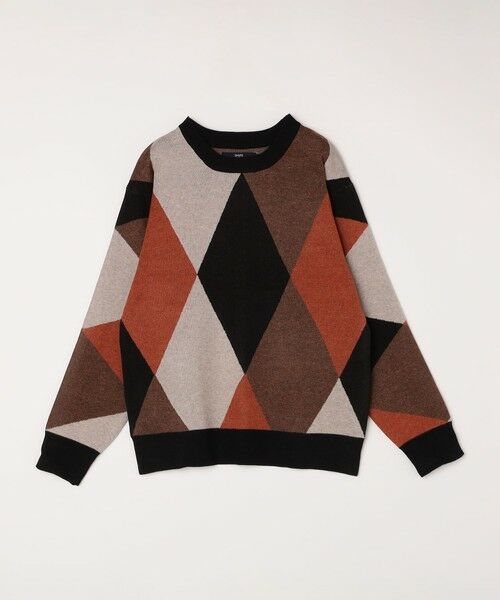 SHIPS / シップス ニット・セーター | SHIPS Colors:〈洗濯機可能〉総柄 ジャカード ニット | 詳細23