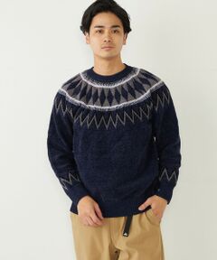 SHIPS / シップス ニット・セーター | SHIPS Colors:〈手洗い可能〉ジャカード モール ニット