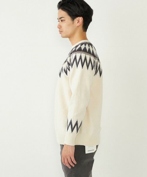 SHIPS / シップス ニット・セーター | SHIPS Colors:〈手洗い可能〉ジャカード モール ニット | 詳細4