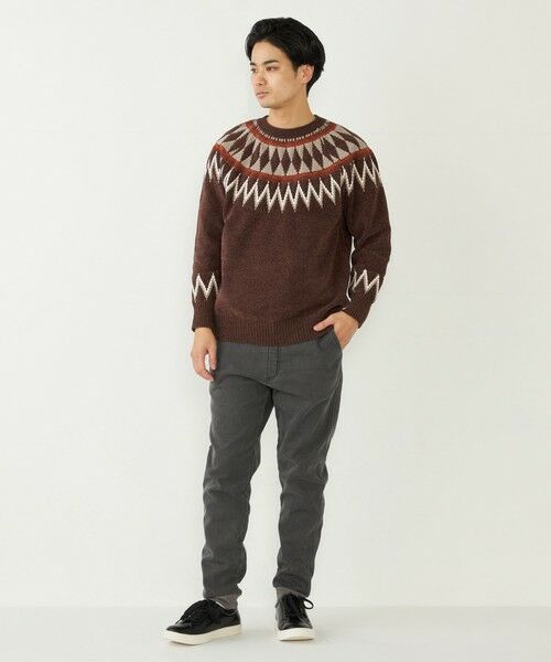 SHIPS / シップス ニット・セーター | SHIPS Colors:〈手洗い可能〉ジャカード モール ニット | 詳細21