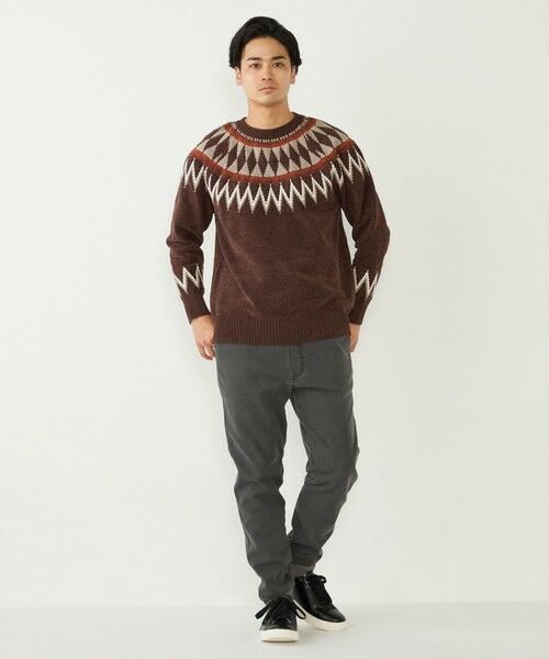 SHIPS / シップス ニット・セーター | SHIPS Colors:〈手洗い可能〉ジャカード モール ニット | 詳細24