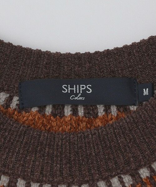 SHIPS / シップス ニット・セーター | SHIPS Colors:〈手洗い可能〉ジャカード モール ニット | 詳細16