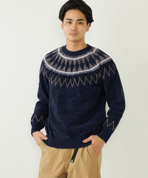 SHIPS / シップス ニット・セーター | SHIPS Colors:〈手洗い可能〉ジャカード モール ニット | 詳細29