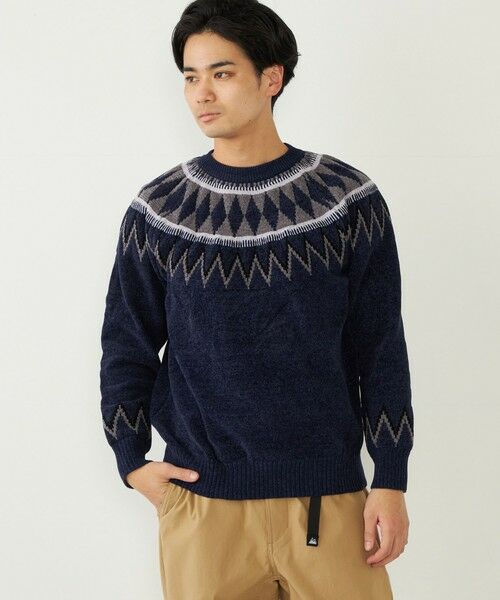 SHIPS / シップス ニット・セーター | SHIPS Colors:〈手洗い可能〉ジャカード モール ニット | 詳細30