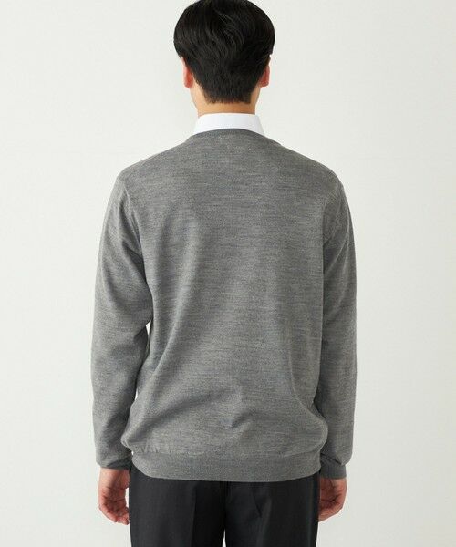 SHIPS / シップス ニット・セーター | SHIPS Colors:〈手洗い可能〉アンチピリング 12ゲージ クルーネック ニット | 詳細9