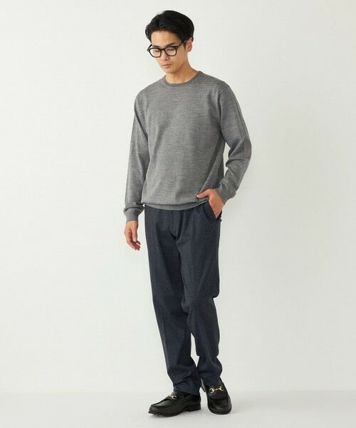 SHIPS / シップス ニット・セーター | SHIPS Colors:〈手洗い可能〉アンチピリング 12ゲージ クルーネック ニット | 詳細11